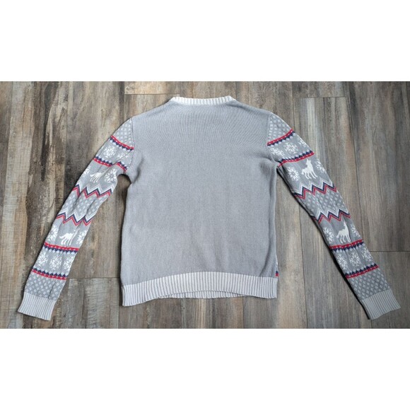 Game of Thrones Sweater Adults L Winter is Here Ugly Christmas Wolf Xmas HBO GOT - Picture 6 of 6